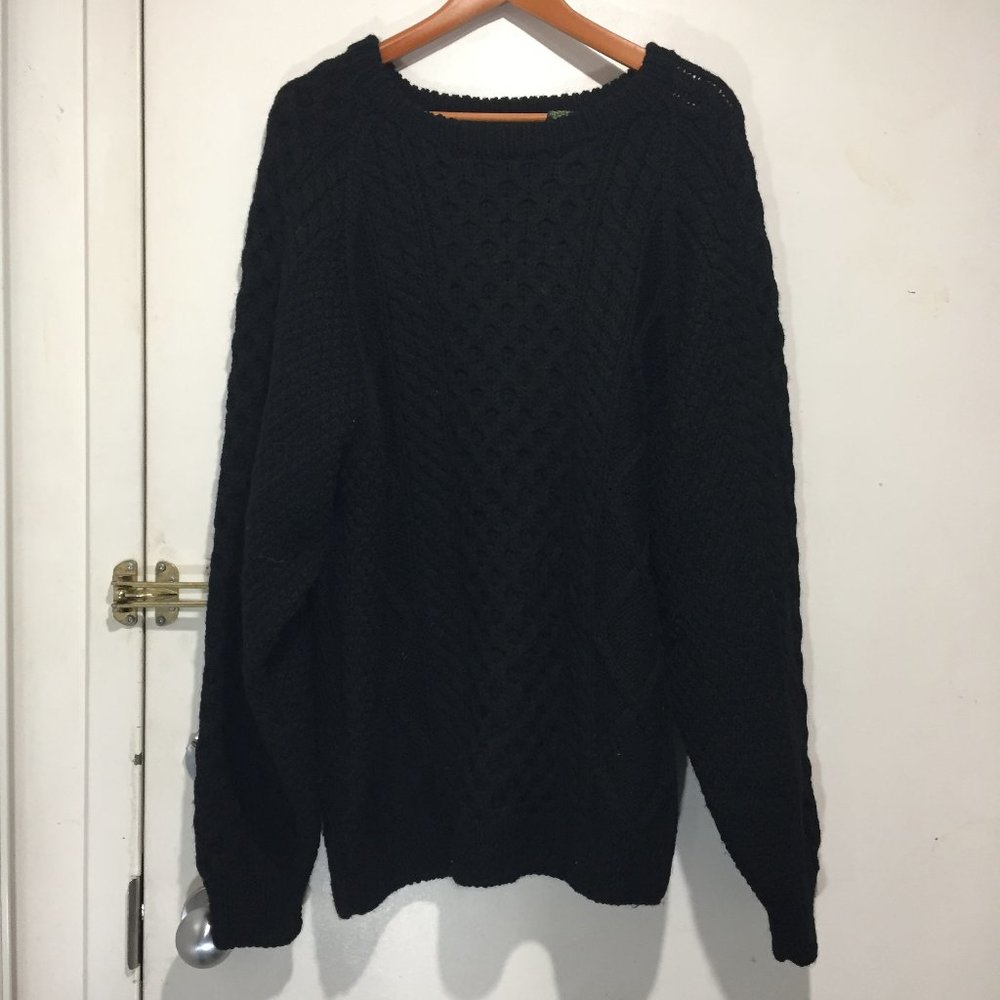 VINTAGE MAINE BAY HAND KNIT SWEATERS SIZE M